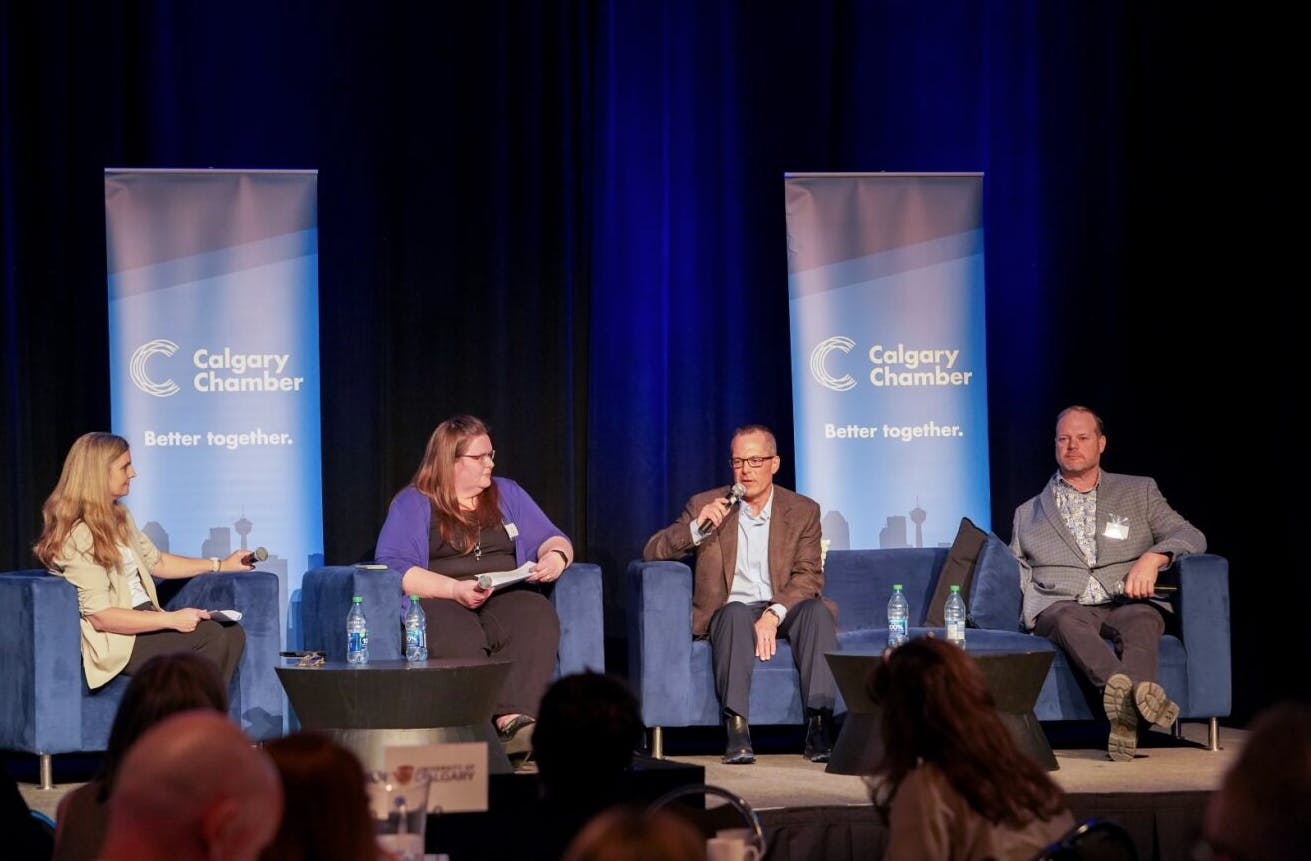 The Planting the Seeds of Innovation Panel speaking