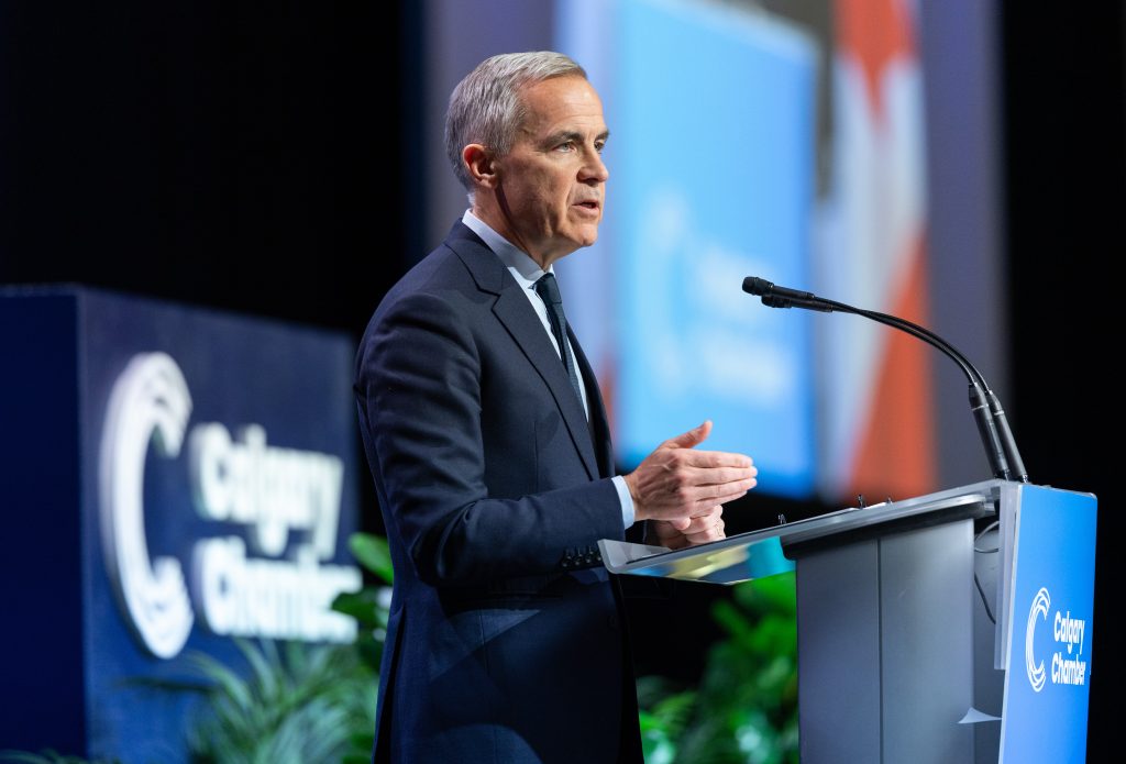 PM Carney speaks at Calgary Chamber event